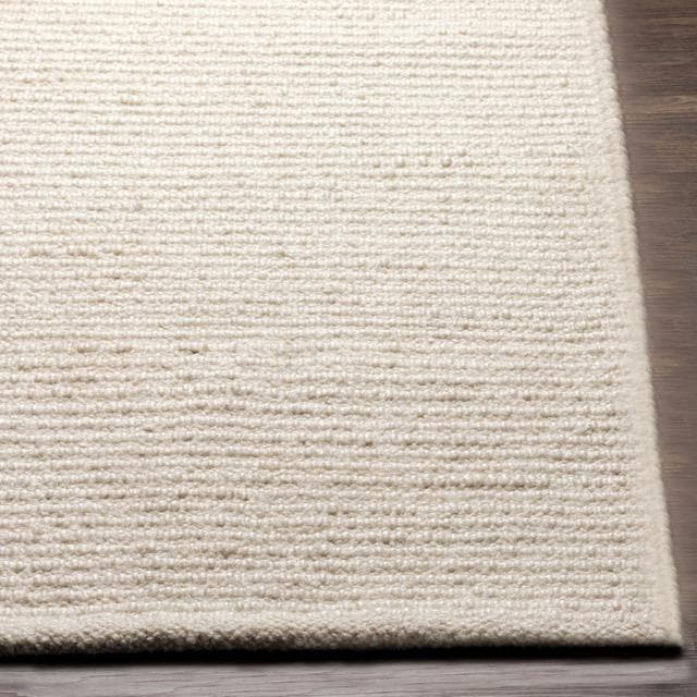 Azalea Hand Woven Ivory Rug Corner